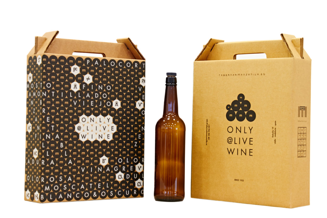 Caja para aceites y vinos