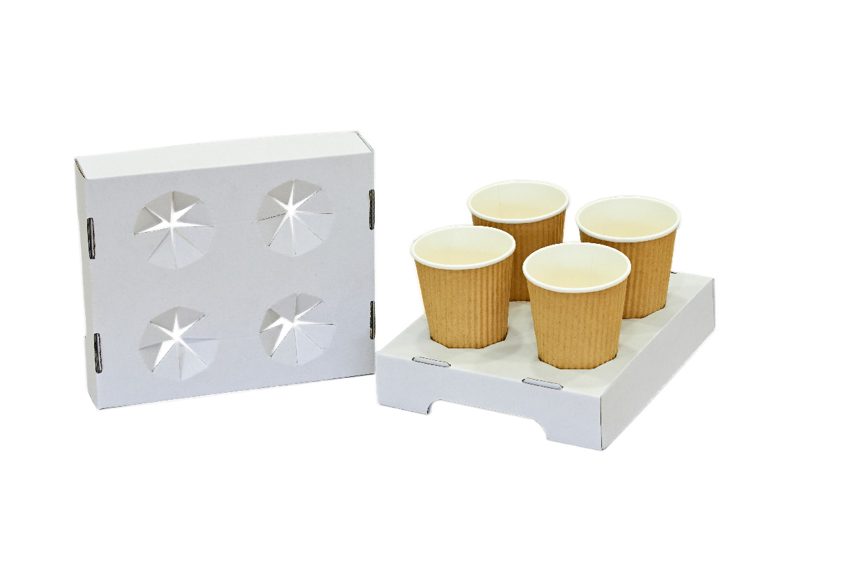 Bandejas Portavasos-Tarrinas